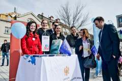 CGO - Početak projekta "EU info bus – na putu ka Evropskoj uniji", Cetinje, 14. februar 2013.
