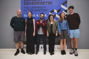 Lavirint devedesetih, izložba, 13. maj 2025, Podgorica