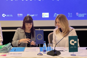Potpisivanje ugovora sa predstavnicima OCD čiji su projekti podržani kroz I konkurs, 21. maj 2025, Podgorica