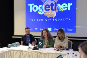Potpisivanje ugovora sa predstavnicima OCD čiji su projekti podržani kroz I konkurs, 21. maj 2025, Podgorica