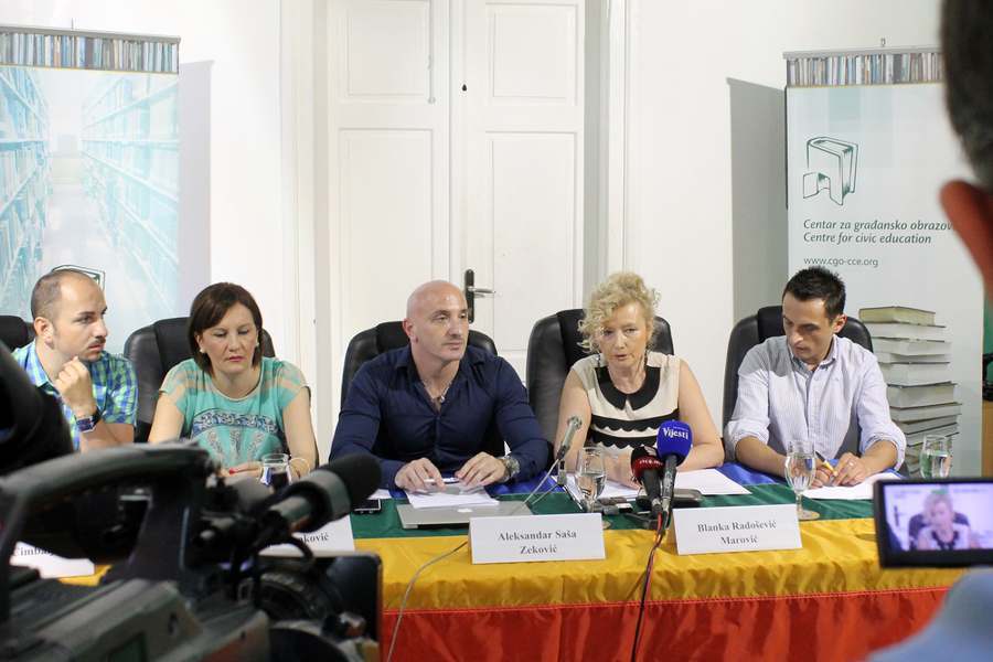 CGO - Nacionalna dijalog sesija "Načelo jednakosti i LGBT prava: registrovano partnerstvo", 11. jul 2013.