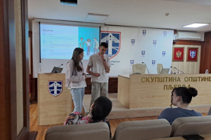Radionice o građanskom obrazovanju i ljudskim pravima za učenike osnovnih i srednjih škola, Podgorica, Ulcinj, Cetinje, Bar, Pljevlja i Bijelo Polje, maj 2025.