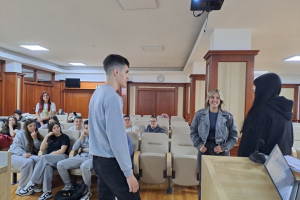 Radionice o građanskom obrazovanju i ljudskim pravima za učenike osnovnih i srednjih škola, Podgorica, Ulcinj, Cetinje, Bar, Pljevlja i Bijelo Polje, maj 2025.