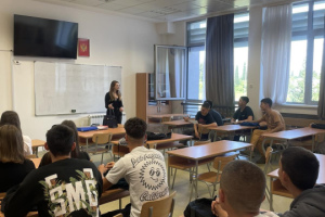 Vršnjačke radionice na teme: mentalnog zdravlja kod mladih, straha od neuspjeha, omladinske politike i Zakona o mladima, emocija kod mladih, indentiteta, motivacija i etike i kulture kod mladih, Maj 2025, Berane, Danilovgrad, Zeta, Plav, Bijelo Polje, Rožaje, Podgorica